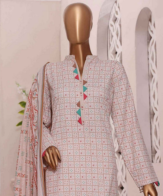 1087 D Amna Khadija Wrinkle Free Print Collection Vol 15