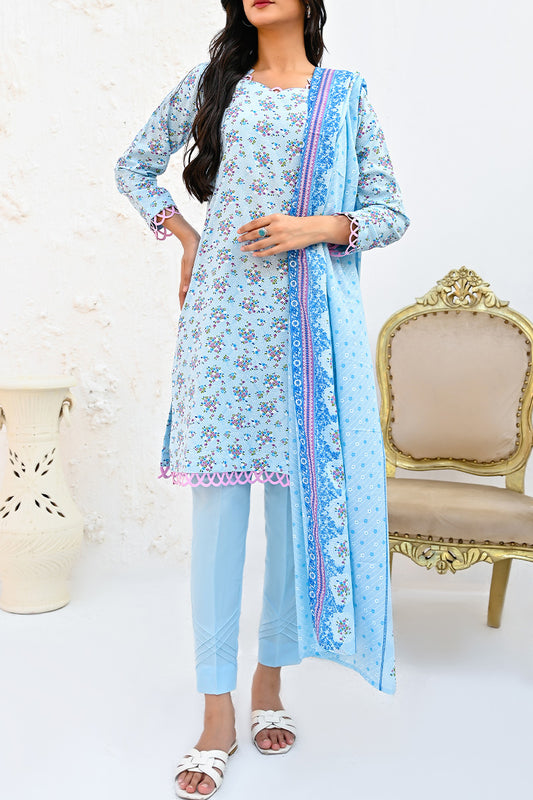 Amna Khadija Wrinkle Free Print Collection Vol 18 - AKW - 1098 c