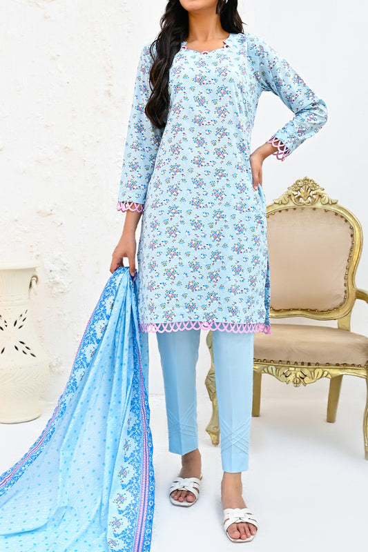 Amna Khadija Wrinkle Free Print Collection Vol 18 - AKW - 1098 c