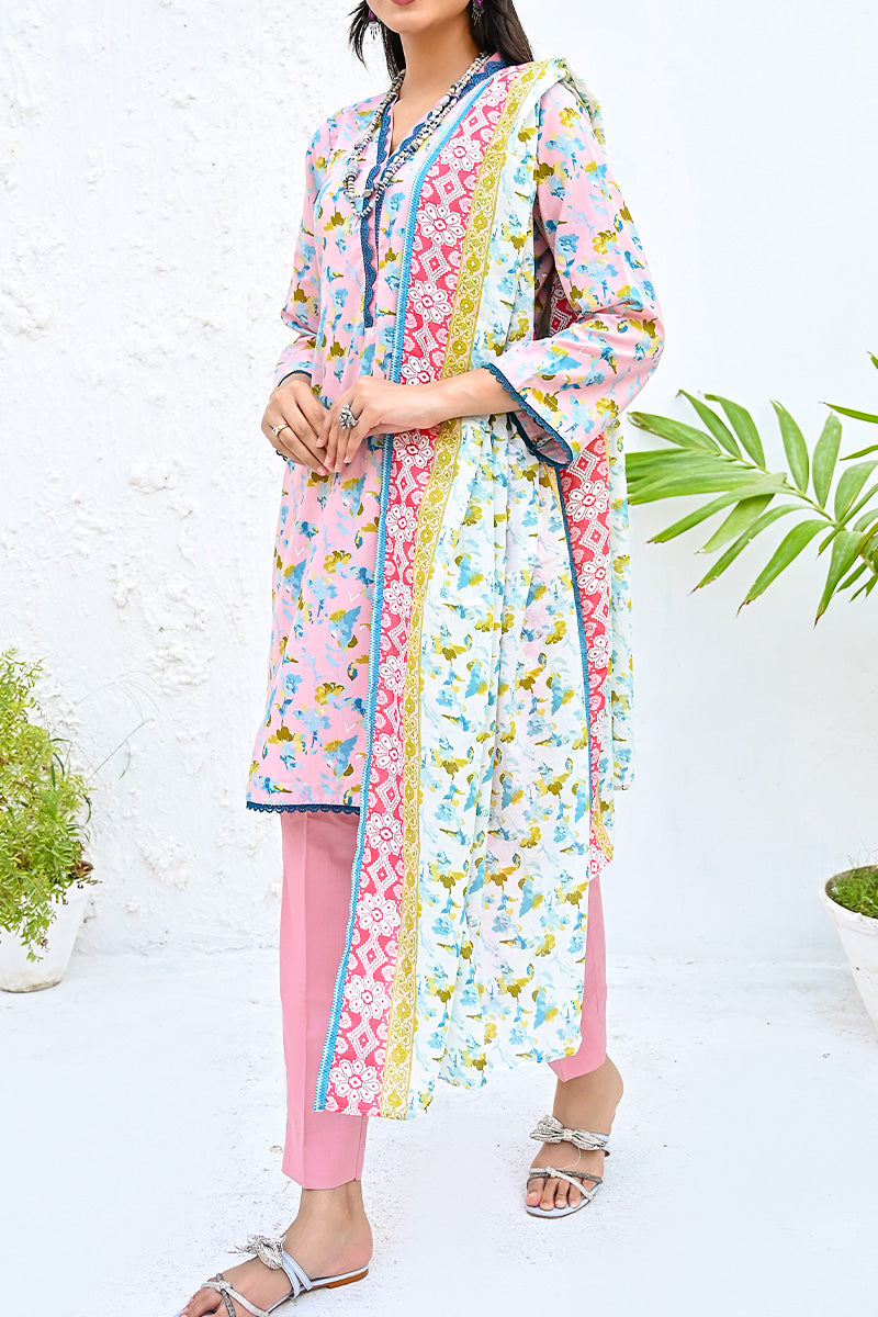 Amna Khadija Wrinkle Free Print Collection Vol 18 - AKW - 1099 b