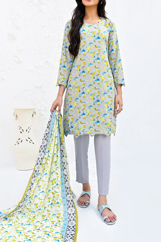 Amna Khadija Wrinkle Free Print Collection Vol 18 - AKW - 1099 d