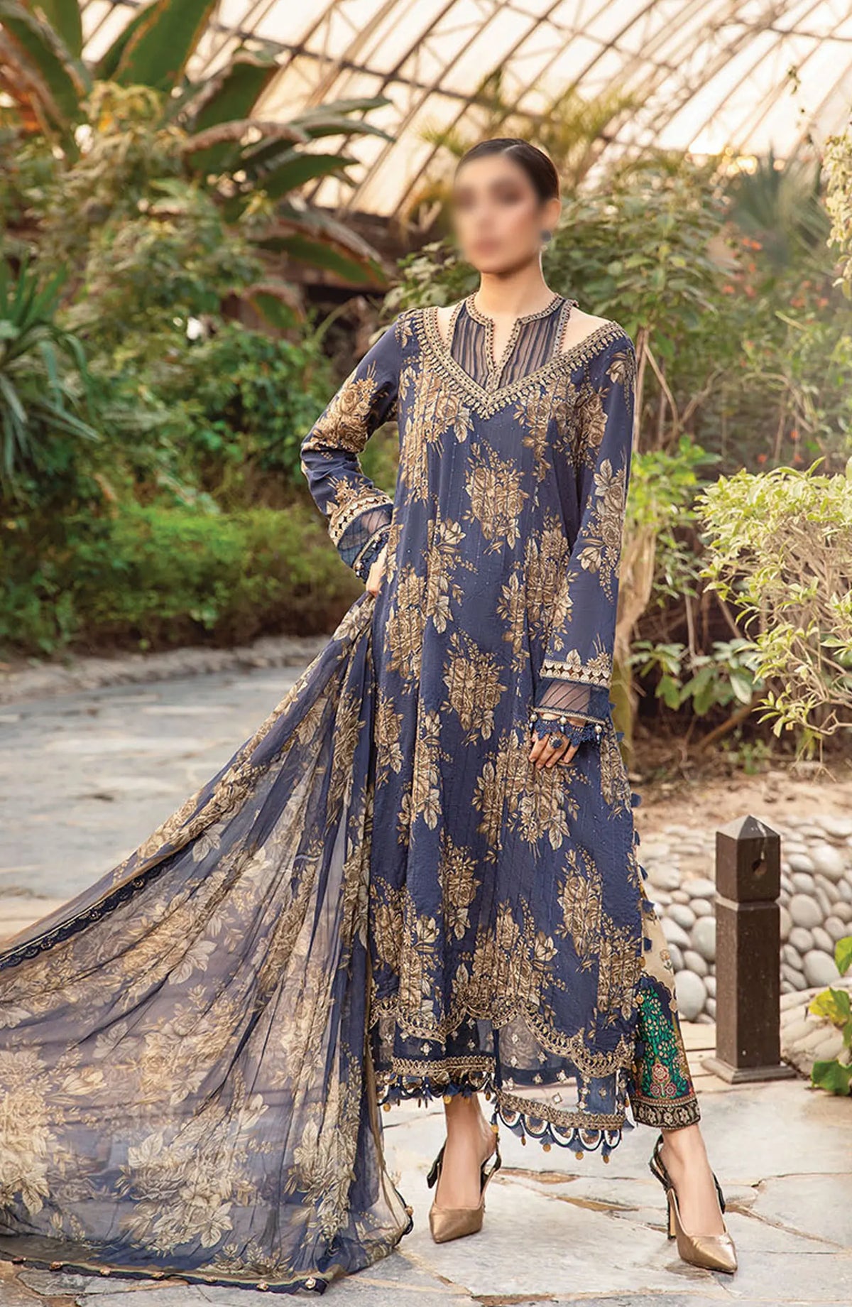Maria B Unstitched M.Prints Spring Summer Edit 2024 - D 10 B