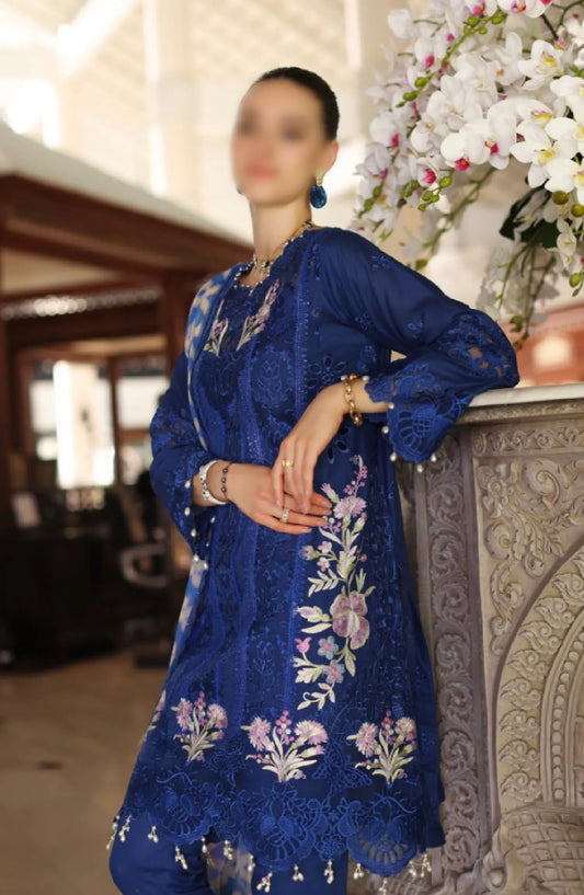 Noor By Saadia Asad Luxury Chikankari Lawn Collection 2024 - D 10 B