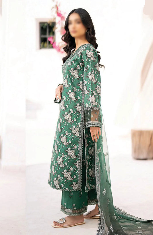 Xenia Formals Summer Soiree Unstitched Lawn Collection 2024 - D 11 TAAMASI HARA