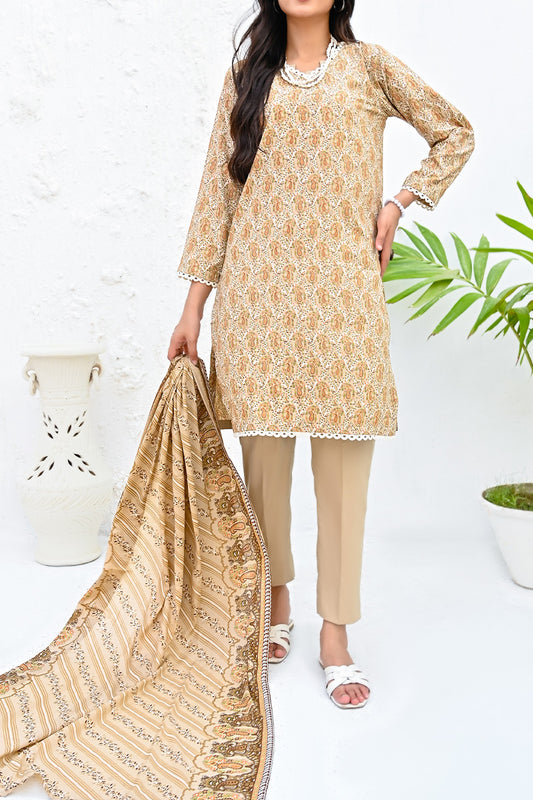 Amna Khadija Wrinkle Free Print Collection Vol 18 - AKW - 1101 b