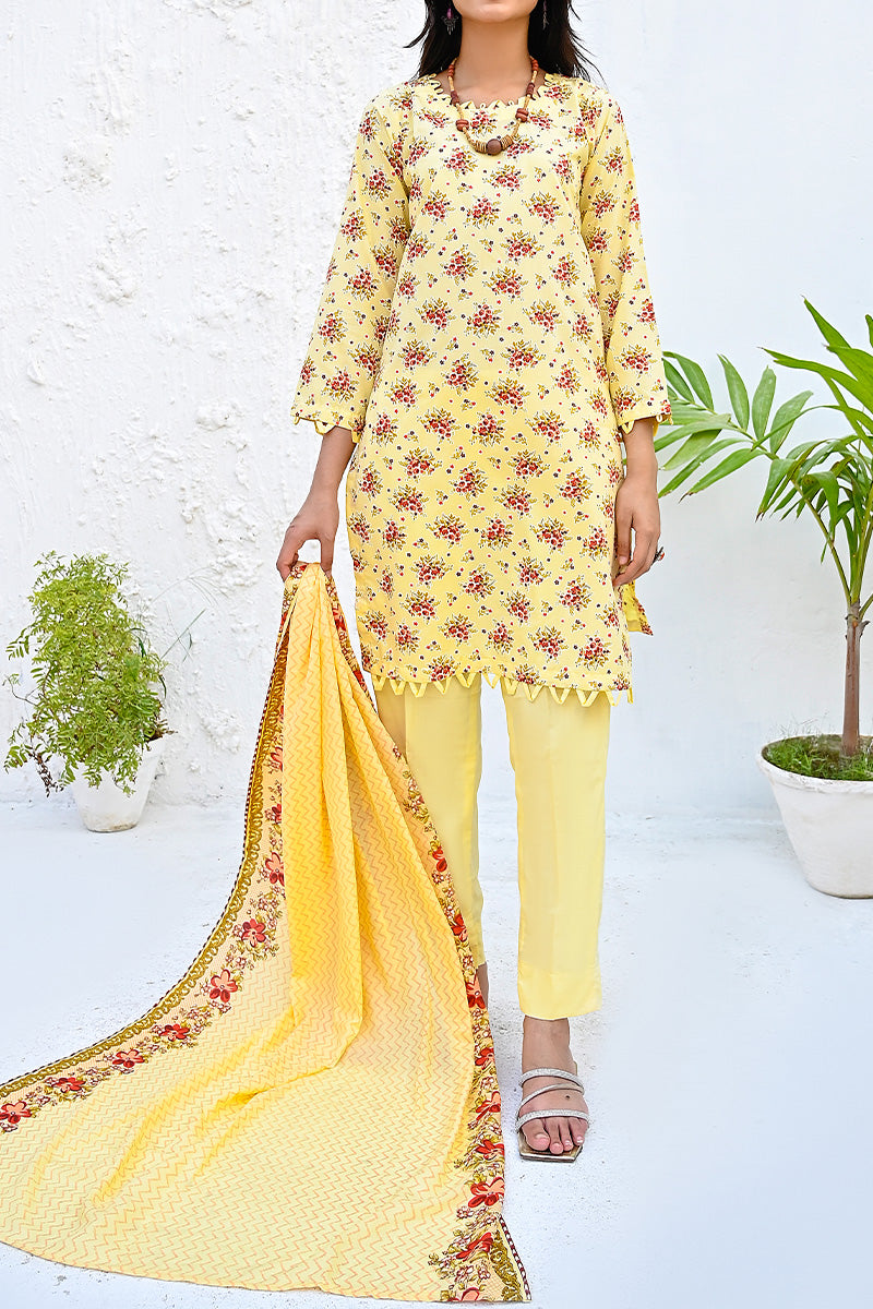 Amna Khadija Wrinkle Free Print Collection Vol 18 - AKW - 1102 b