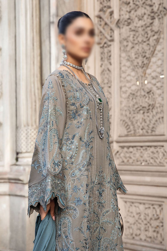 Maria B Unstitched Linen Collection 2023 - D 1104