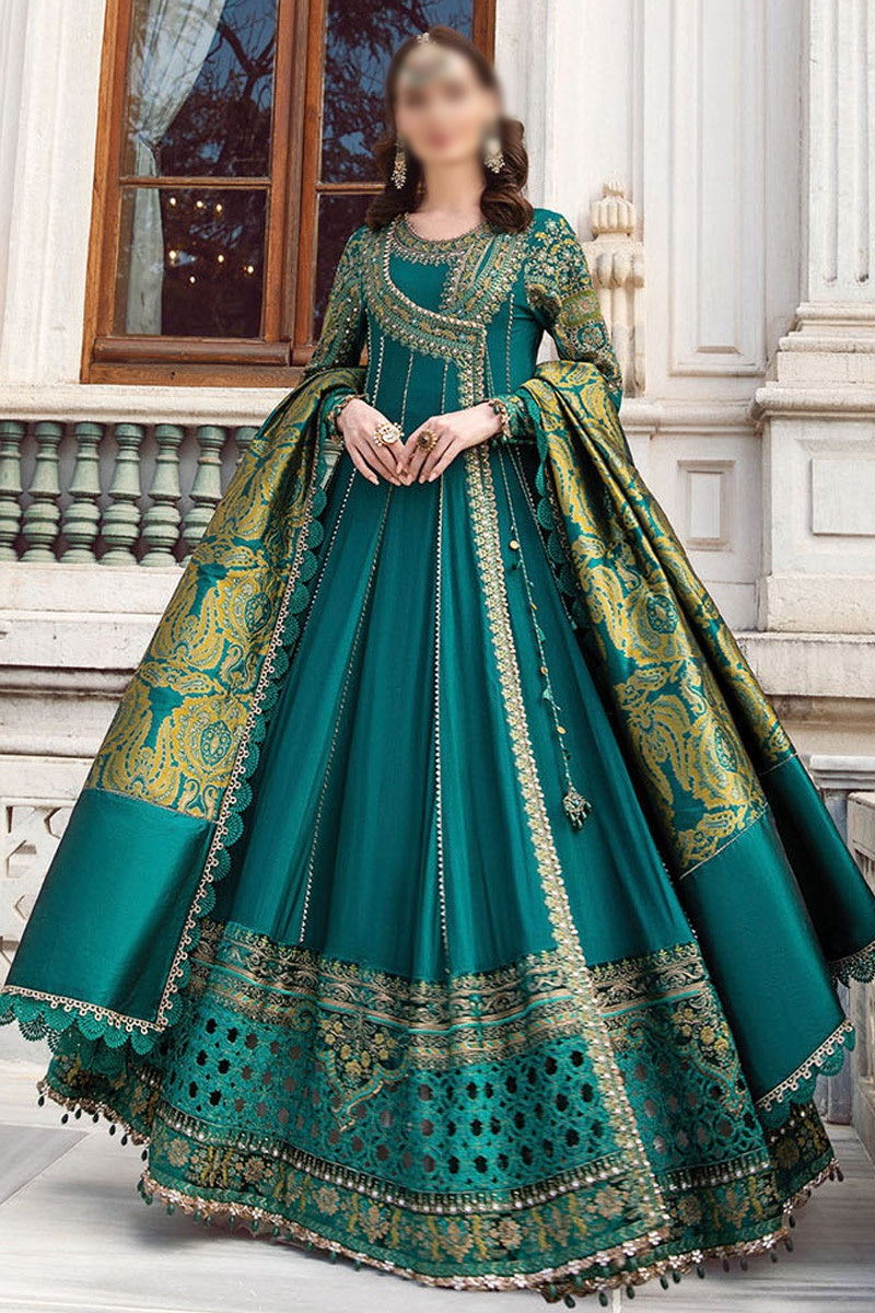 Maria B Unstitched Linen Collection 2023 - D 1107