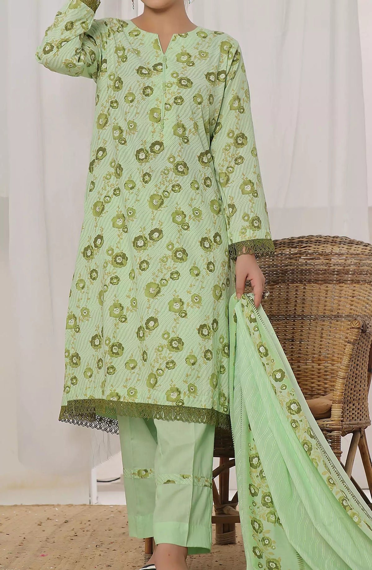 Amna Khadija Wrinkle Free Print Collection Vol 22 - D 1135 B