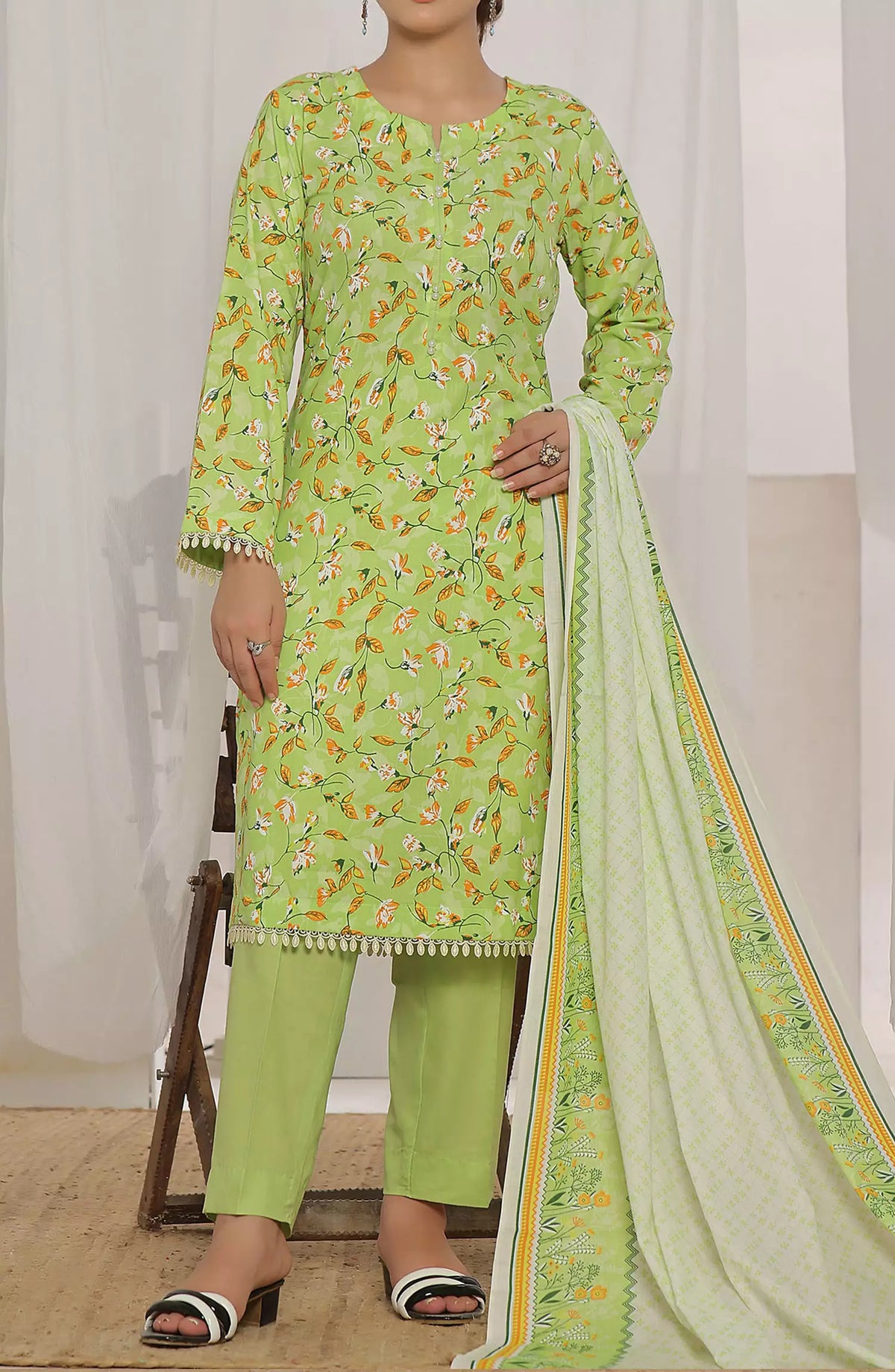 Amna Khadija Wrinkle Free Print Collection Vol 22 - D 1136 D