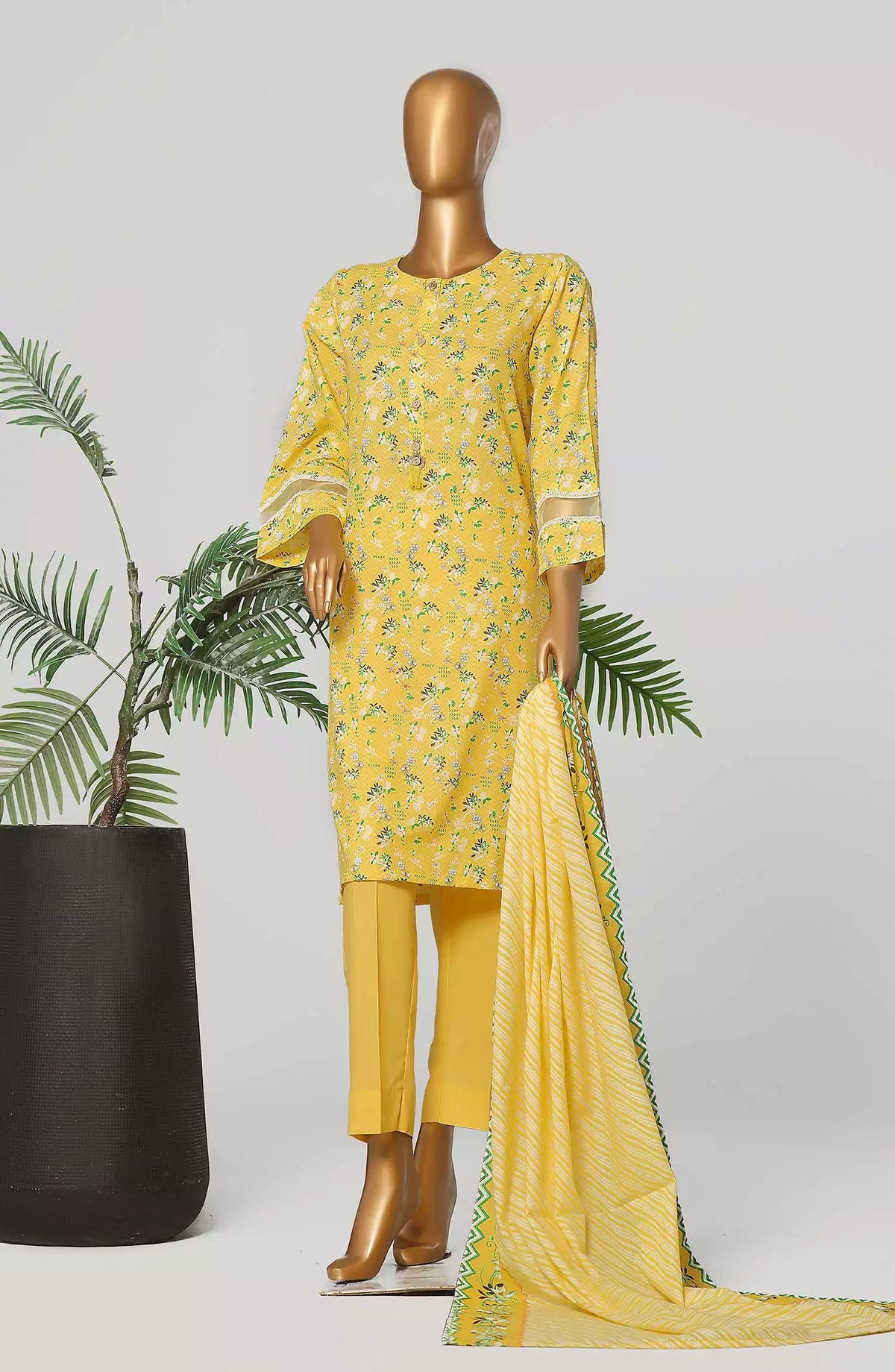 Amna Khadija Wrinkle Free Print Collection Vol 23 - 1138-B