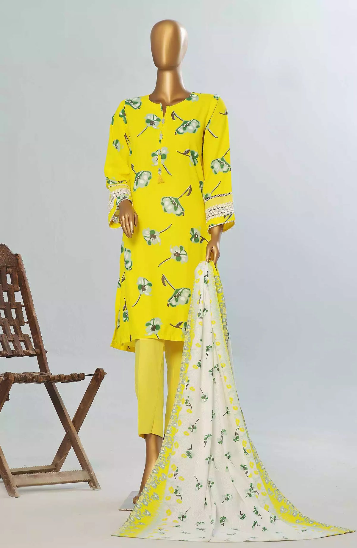 Amna Khadija Wrinkle Free Print Collection Vol 23 - 1140-A