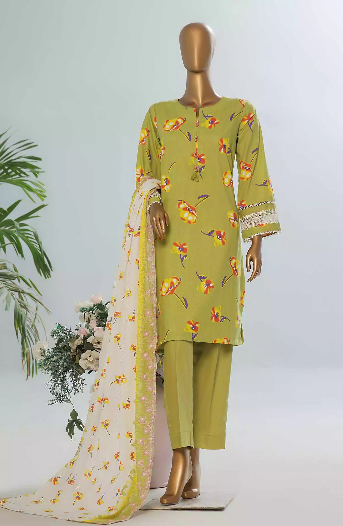Amna Khadija Wrinkle Free Print Collection Vol 23 - 1140-D