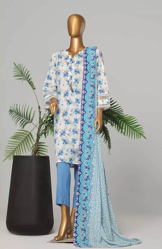 Amna Khadija Wrinkle Free Print Collection Vol 23 - 1141-B