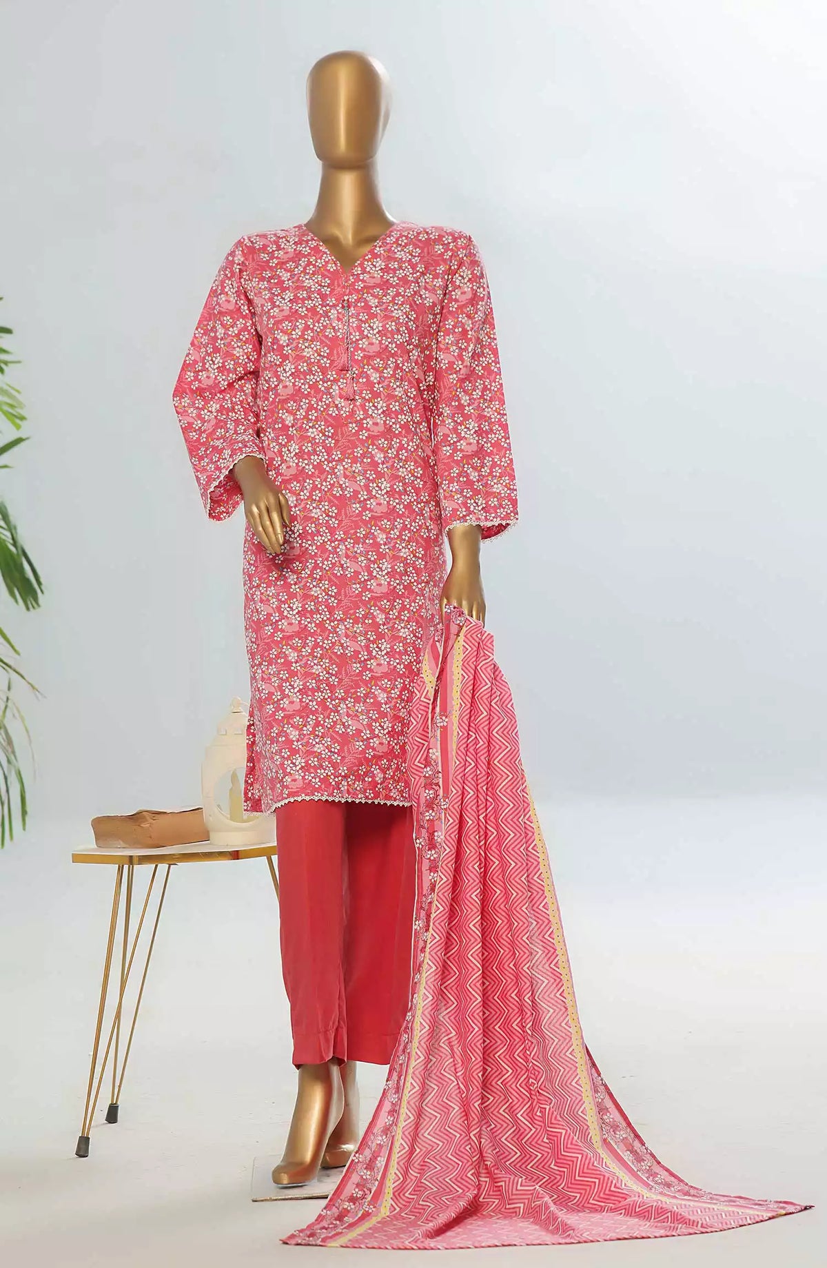 Amna Khadija Wrinkle Free Print Collection Vol 23 - 1142-D