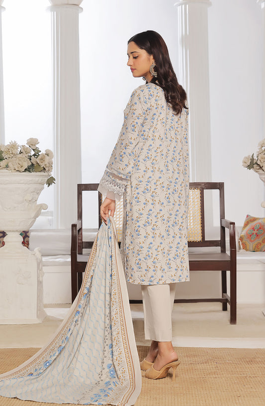 Amna Khadija Wrinkle Free Print Collection Vol 24 - 1143-A