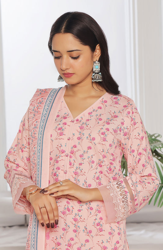 Amna Khadija Wrinkle Free Print Collection Vol 24 - 1143-D