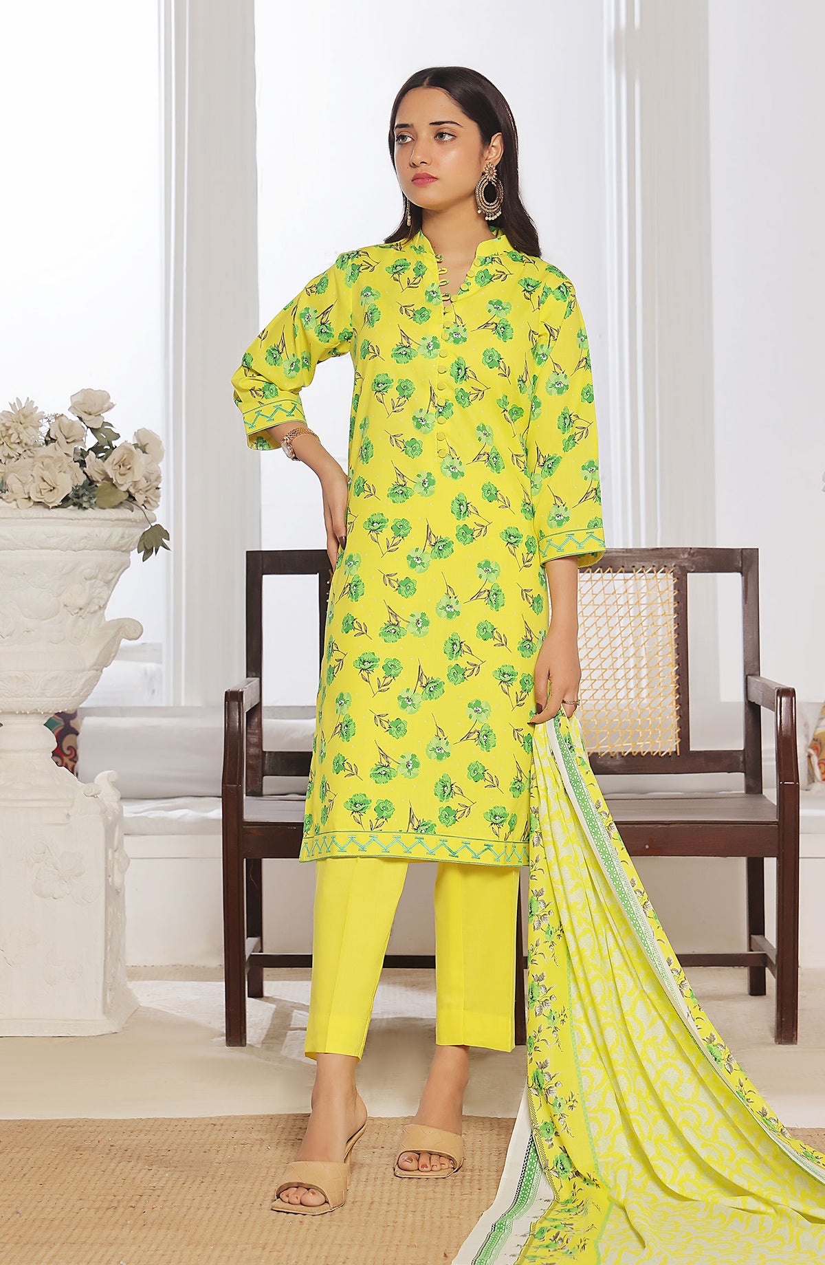 Amna Khadija Wrinkle Free Print Collection Vol 24 - 1144-A