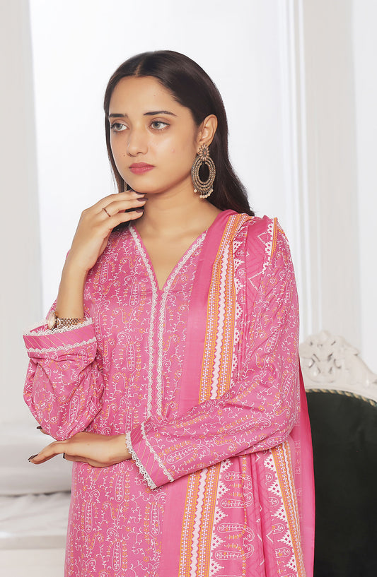 Amna Khadija Wrinkle Free Print Collection Vol 24 - 1145-C