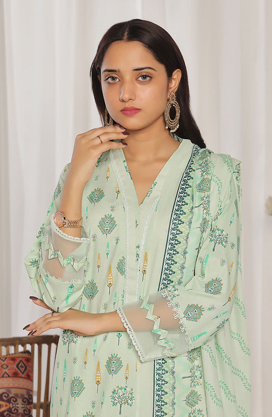 Amna Khadija Wrinkle Free Print Collection Vol 24 - 1146-B