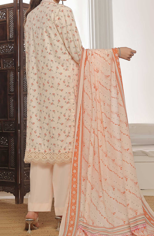 Amna Khadija Printed Wrinkle Free Unstitched 3 Piece - 1148 D - AK25WFV20 - Orange - Casual Collection