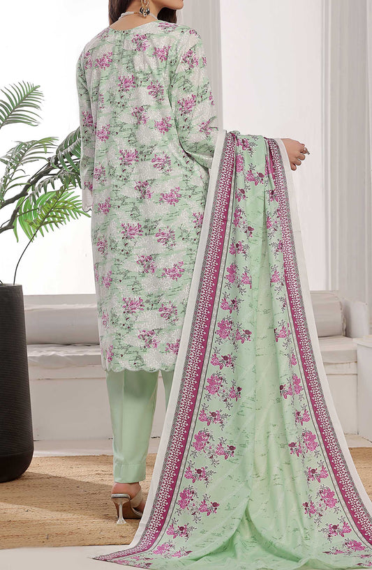Amna Khadija Printed Wrinkle Free Unstitched 3 Piece - 1149 B - AK25WFV20 - Sea Green - Casual Collection