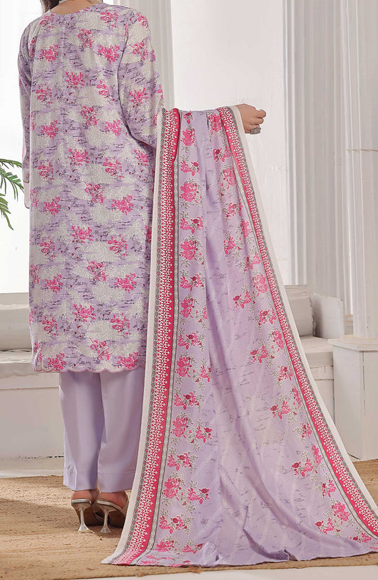 Amna Khadija Printed Wrinkle Free Unstitched 3 Piece - 1149 C - AK25WFV20 - Purple - Casual Collection