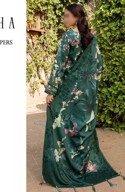 Farasha The Winter Whispers Unstitched Khaddar 2024 - 11 ELLE