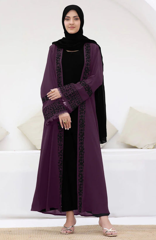 TGM25AB Women Casual Abaya Omera
