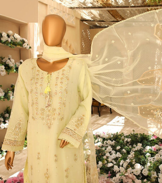 124 Apple Green HZ Formals Ready to Wear 2 Piece Collection