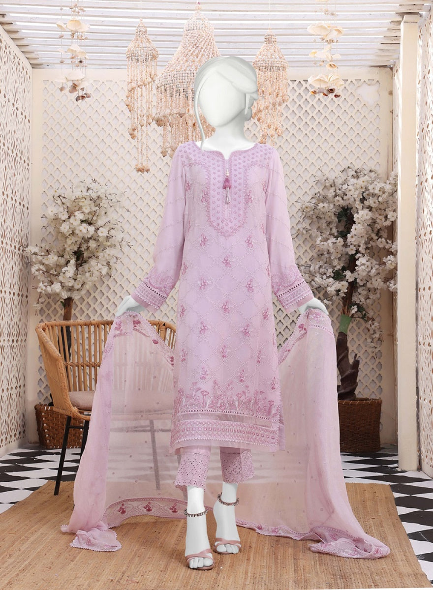 128 A LILAC HZ Formals Chiffon Embroidered R8 A LILACW Vol 01