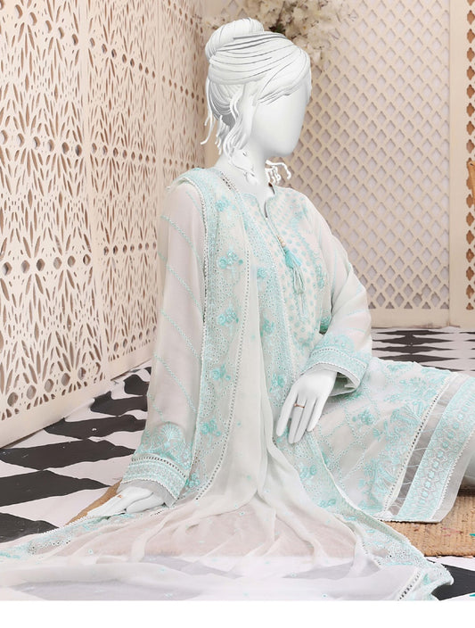 128 B ICE BLUE HZ Formals Chiffon Embroidered R8 A LILACW Vol 01