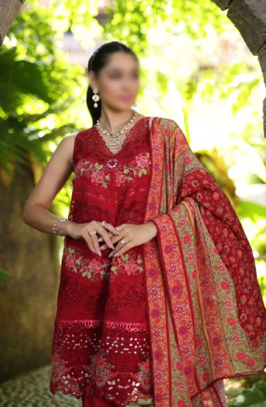 Noor By Saadia Asad Luxury Chikankari Lawn Collection 2024 - D 12 A