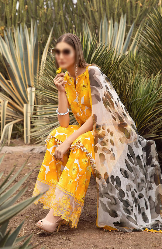 Maria B Unstitched M.Prints Spring Summer Edit 2024 - D 12 B