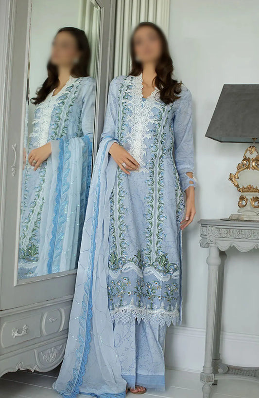 Sobia Nazir Luxury Lawn Collection 2024 - Design 13 A
