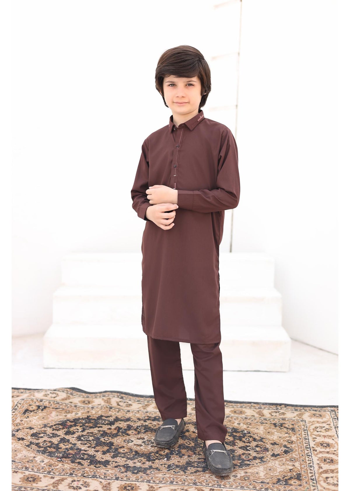 Pecan Brown Kurta Trouser KT - 01