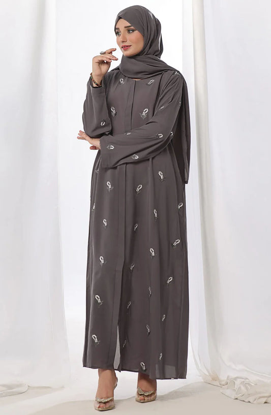TGM25AB Women Casual Abaya Yasira