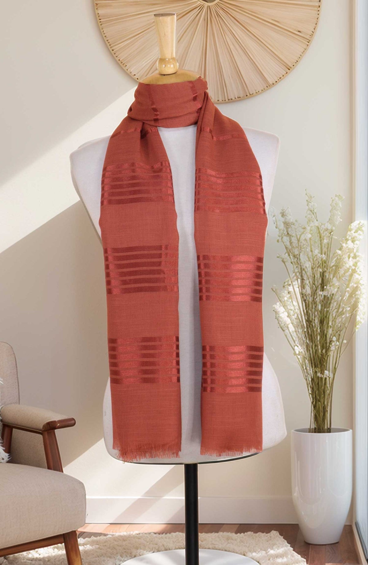 Stoluxe Premium Slub Jacquard Lawn Stole Vol 20 16144350 C