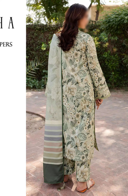 Farasha The Winter Whispers Unstitched Khaddar 2024 - 16 MEADOW