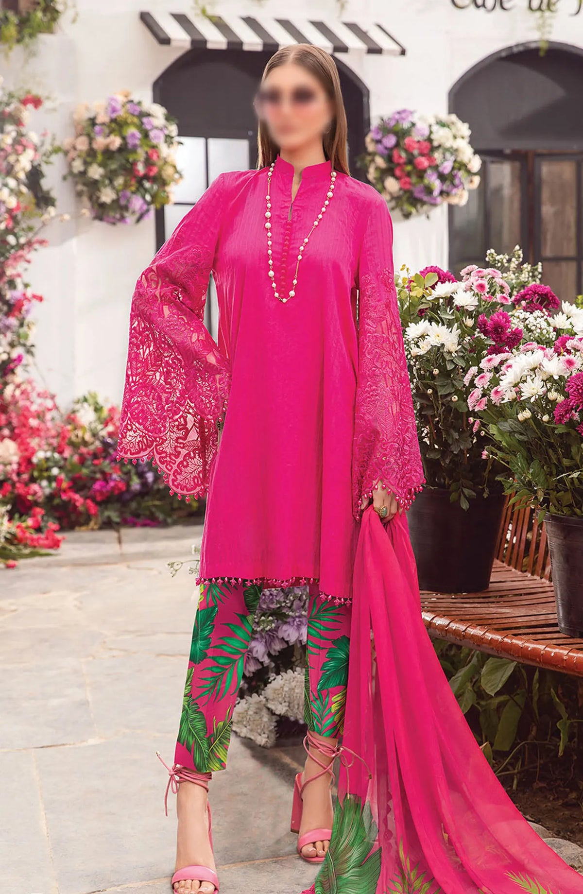Maria B Unstitched M.Prints Spring Summer Edit 2024 - D 01 B