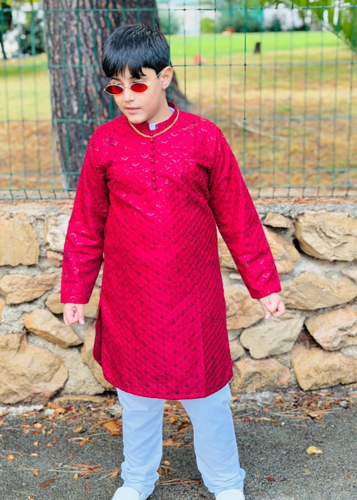 Spicy Red Kurta KT 112