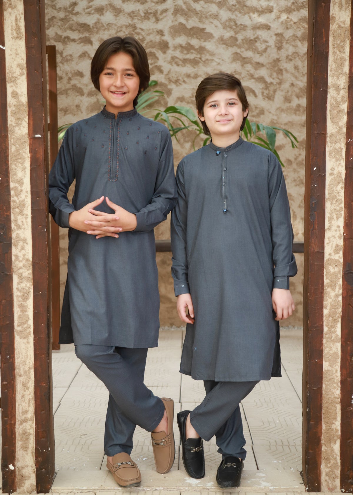 Zinc Grey Kurta Trouser KT 138