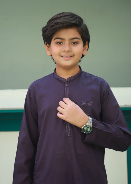 Purple Rain Kurta Trouser AH 071