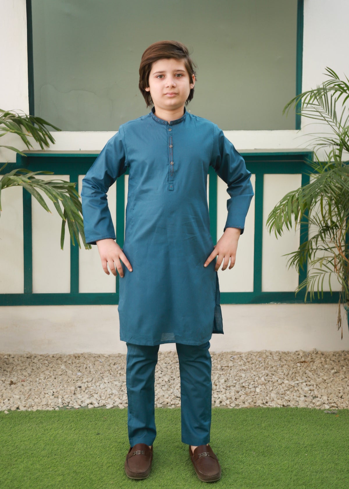 Bondi Blue Kurta Trouser AH 092