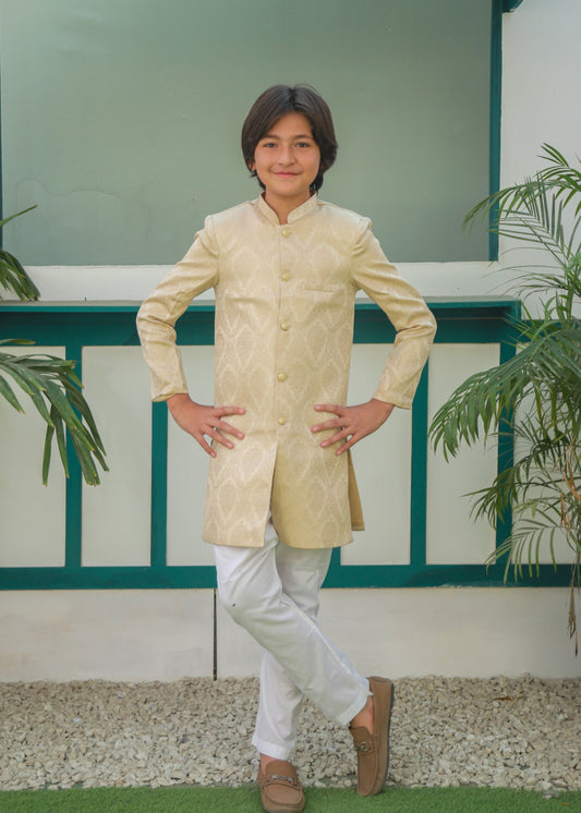 Gold Sherwani S39