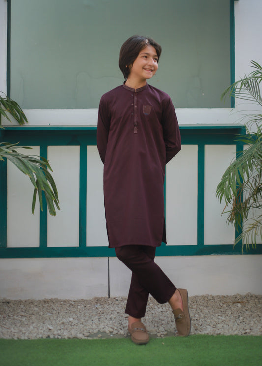 Royal Amethyst Kurta Trouser AH 106
