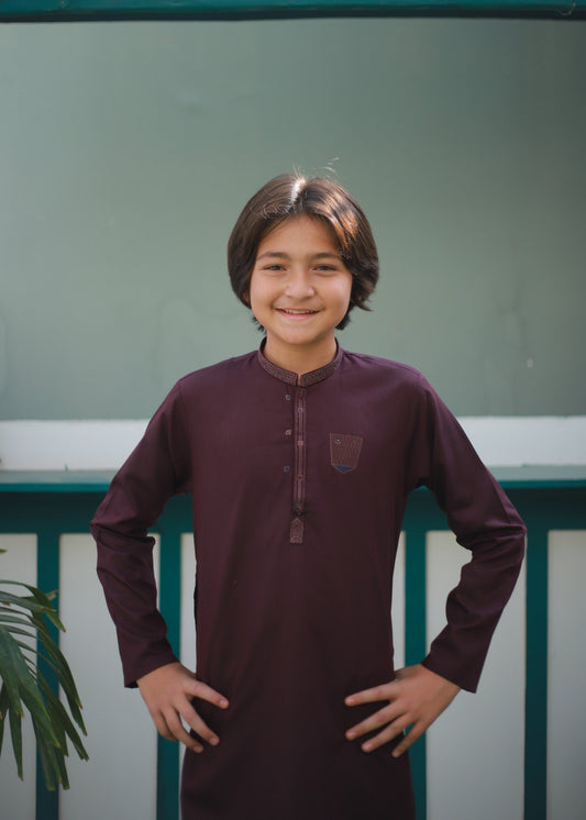 Royal Amethyst Kurta Trouser AH 106