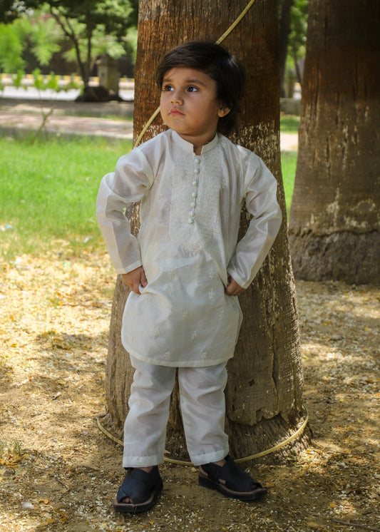 Off-White Kurta Set KT 168