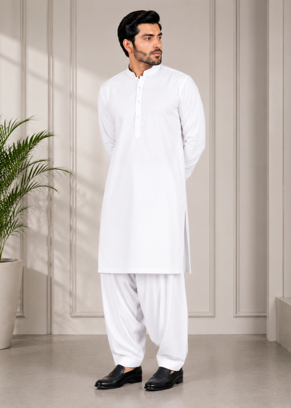 HM 045 HSN26K Mens Kurta Shalwar
