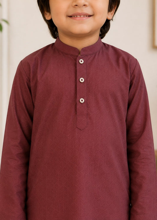Cherry Kurta Trouser-AH 046